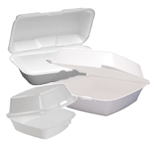 foam hinged takeout containers